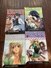 Lot of 4 Excel Saga Manga Books picture