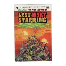 RICK AND MORTY VS UNIVERISE LAST MORT STANDING #1 RI 1:20 VARIANT ONI COMICS picture