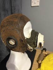 WW2 RAF REPLICA 1940 D MASK. MADE TO ORDER BATTLE OF BRITAIN picture