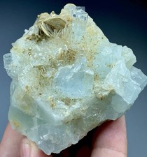 936 Ct Beautiful Natural Aquamarine Crystal Bunch Specimen From Pakistan picture
