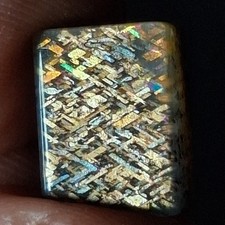 Rainbow Lattice Sunstone Hand-Cut Cabochon | Tanzania | RC017 picture