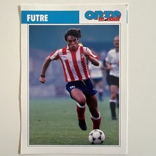 Card PAULO FUTRE - Atlético MADRID - Eleven Mondial 1989 / 90 - Portugal 🇵🇹 picture