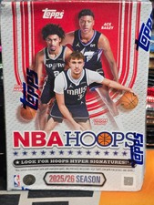 2025-2026 Topps NBA Hoops Basketball Blaster Box Cooper Flagg RC? picture
