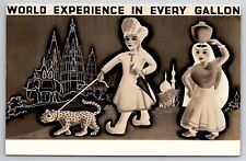 Shell Gas Egypt 1936 Expo Adv World Experience in Every Gallon Postcard I29 picture