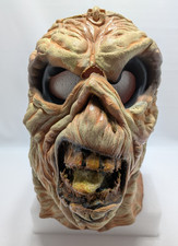 RARE Vintage Don Post Eddie Mask 1988 Iron Maiden Piece of Mind *Read Flaws* picture