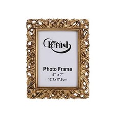 Vintage Picture Frame 5x7 Antique Photo Frame Table Top Display and Wall  picture