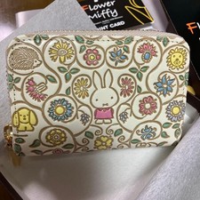 Dick Bruna Miffy Coin purse Flower Zipper Leather Miffy Miffy Miffy Miffy Miffy picture