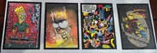 1994 Skybox The Simpsons Arty Art Complete Set A1-A2-A3-A4 RARE picture