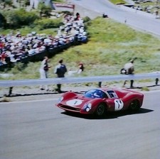1966 Spa 1000km FERRARI 330P3 Scarfiotti Parkes Photo Print 10.5