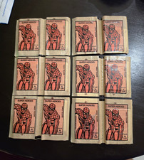 1980 Marvel Super Heroes Venezuela sticker packs Rare Pristine condition (6) picture