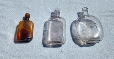 One PUMPKINSEED & Two Pocket WHISKEY FLASK All for one Price picture