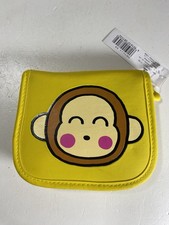 Sanrio Osaru No Monkichi Monkey Vintage Wallet 1995 Yellow NEW Japan RARE NWT picture