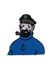 Tintin Embroidered Patch - Captain Haddock picture