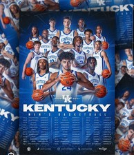 2026/27 University of Kentucky UK Wildcats Basketball Schedule/Poster #BBN NCAA picture