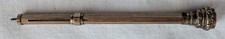 Antique Victorian Gold Propelling Mechanical Pencil Red Stone Top picture