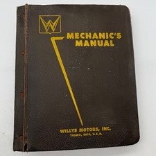 Vtg Willys Motors Mechanic Manual 1970s 1960s Chevy Champion spark plug Delco picture