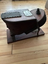Antique Bellows Firefighters Miners Air Supply Foot Pump Siebe Gorman & Co Style picture