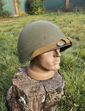 Original Military Helmet SSH 40 Steel WW2  Soviet Army RKKA WWII Size-2 Russian picture