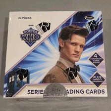 2024 Doctor Dr Who Series 5-7 Factory sealed card box w/4 Autograph cards picture