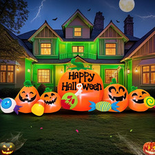 8FT Halloween Inflatable Decorations Outdoor, Halloween Decoration Outdoor Infla picture