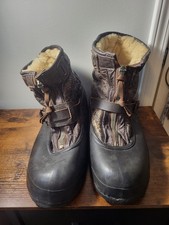 WWII WW2 US Army Air Force USAF Type A1 Heavy Flight Overshoe Leather Wool Boots picture