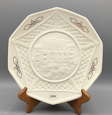 Belleek Porcelain 2008 Annual Plate Kilkenny Castle Limited Edition 1088 of 2000 picture