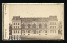 rare 1860s cdv by brady department of agriculture building washington dc picture