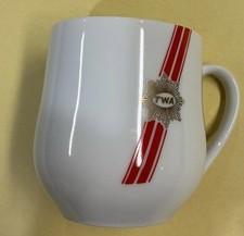Vintage TWA First Class Coffee Tea Cup Espresso ABCO 44-1695 JAPAN Ambassador  picture