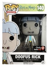 Funko Pop - Rick & Morty Vinyl Figure - Doofus Rick 140 GS Exc picture