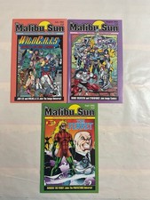 Malibu Sun #15 16 17 1st Appearance Wildcats High Grade Malibu Sun 1992. picture