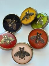 Six   GUCCI Buttons   Bees 17 mm 0,6 inch 6 pcs mix picture