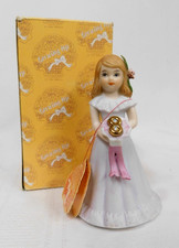 Vtg 1982 Enesco GROWING UP Girls  AGE 8  BIRTHDAY NEW IN BOX w/Hang Tag picture