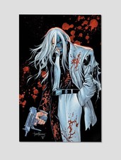Two-Face Absolute Batman #22 Battle Damaged Giclee Print Poster 11x17 DC WallArt picture