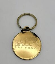 VTG BALLY'S Casino Las Vegas MVP Plus Keychain Fob Bally Bucks Vintage Key Chain picture