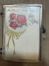 Vintage 1940s NIPS DeLuxe Purs Pak Famous Name Perfume Sampler Set w Box picture