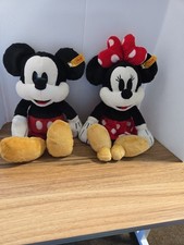 Minnie And Mickey By Steiff Both Are Approx 11 Inches picture
