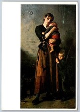 Abandoned, Forladt - Art Postcard By Frants Henningsen picture