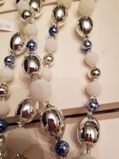 Vintage Mercury Glass Garland Czech Republic NOS picture