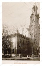 Lawrence Massachusetts 1893 City Hall Clocktower Standard Postcard picture