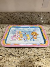Vtg Care Bear Cousins Metal TV Lap Tray Foldable Cartoon picture