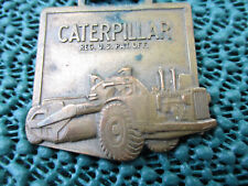 Vintage Caterpillar Watch Fob CAT DW21 Scraper Southworth Tractor NY Twin Stack picture