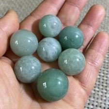 7pcs 65g Nature Dongling jade sphere ball reiki healing picture