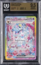 2025 PRISMATIC EVOLUTIONS #156 SYLVEON EX BGS 9.5 picture