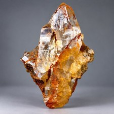 “Golden Iron Bloom” Ganesh Himalayan Iron Warm Oxide Intergrown Quartz Crystal picture