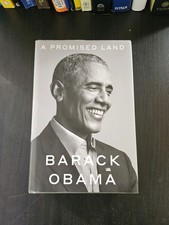 Barack Obama Signed  ‘A Promised Land' 1st Edition Hardcover Book picture