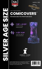 COMICARE Silver Age PP (Polypropylene) Resealable Bags: 100 ct By Comic Care picture