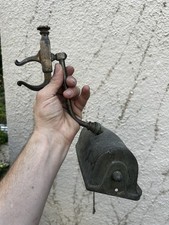 Early Antique VTG 1900s 1920s Clamp Task Light Piano Lamp Banker Fixture 4Repair picture