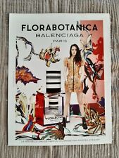 Perfume Paper Advertising. 2012 Balenciaga Florabotanica - Perfume Ad picture