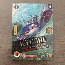 CARD POKEMON MASTER JOURNEYS Foil 3R KYOGRE Hoenn TCG Peru Edition 2023 Miscut picture