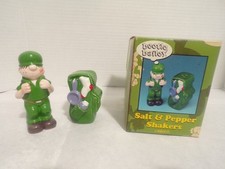 Beetle Bailey w his Backpack Salt & Pepper Shakers by Enesco Mint in Box picture